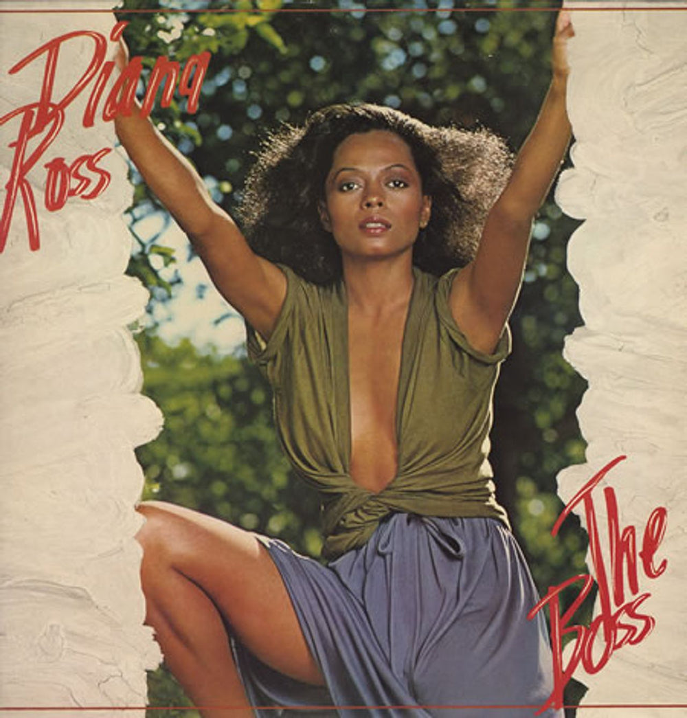 Diana Ross The Boss UK vinyl LP album (LP record) STML12118