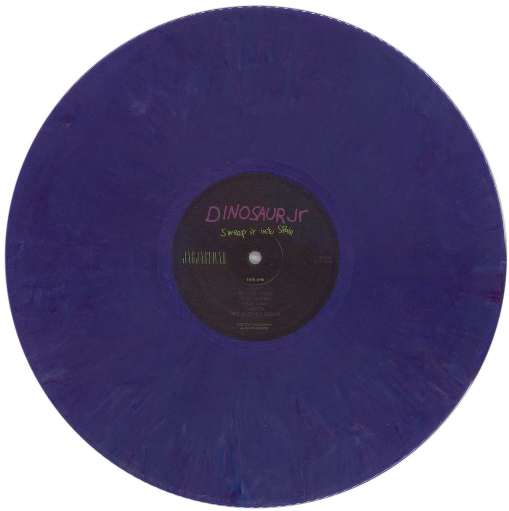 Dinosaur Jr Sweep It Into Space - Purple Ripple US vinyl LP album (LP record) DJRLPSW862626