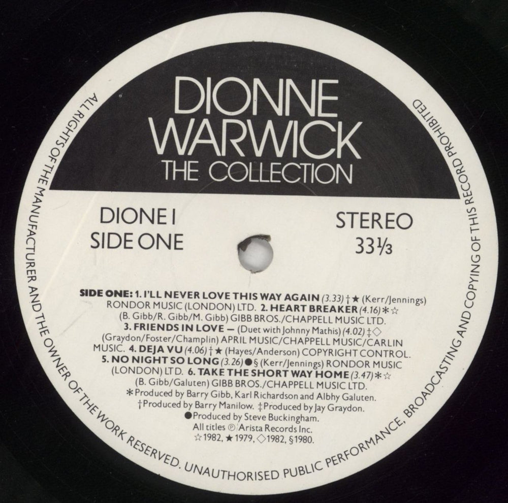 Dionne Warwick The Collection - Hype stickered UK 2-LP vinyl record set (Double LP Album) DIW2LTH361132