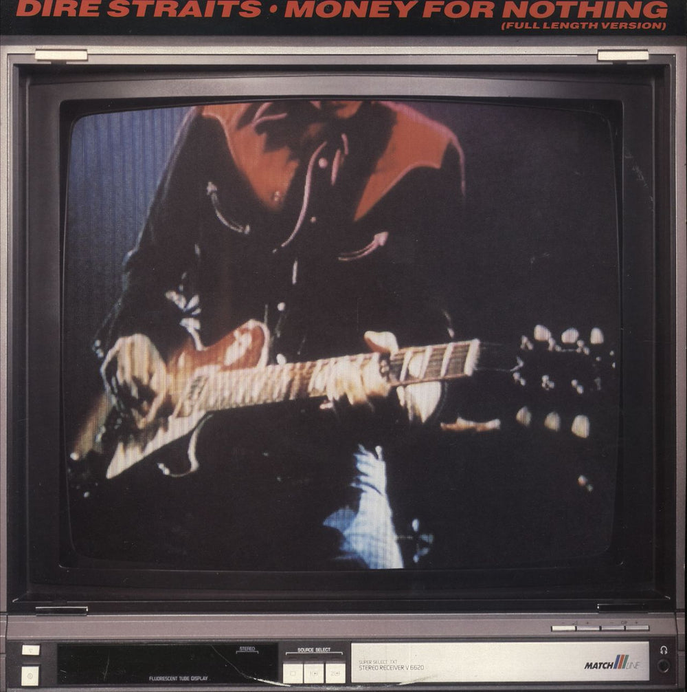 Dire Straits Money For Nothing (Full Length Version) UK 12" vinyl single (12 inch record / Maxi-single) DSTR1012