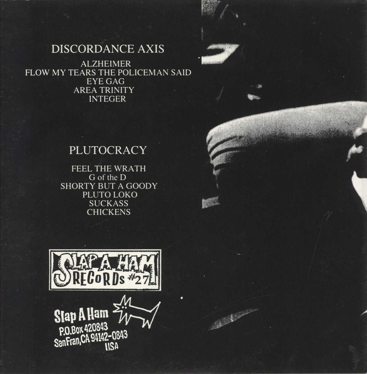 Discordance Axis Split EP US 7" vinyl single (7 inch record / 45)