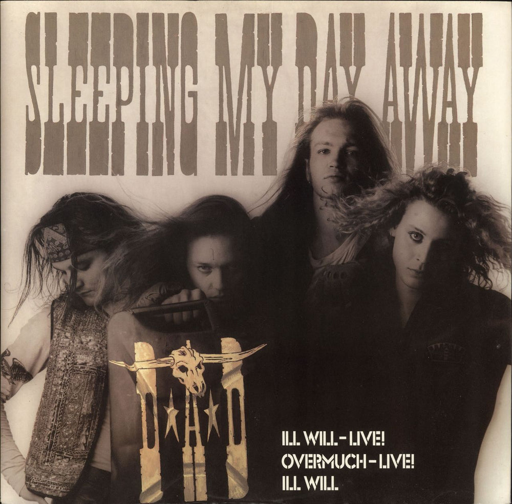 Disneyland After Dark Sleeping My Day Away + Stencil UK 12" vinyl single (12 inch record / Maxi-single) W2775T