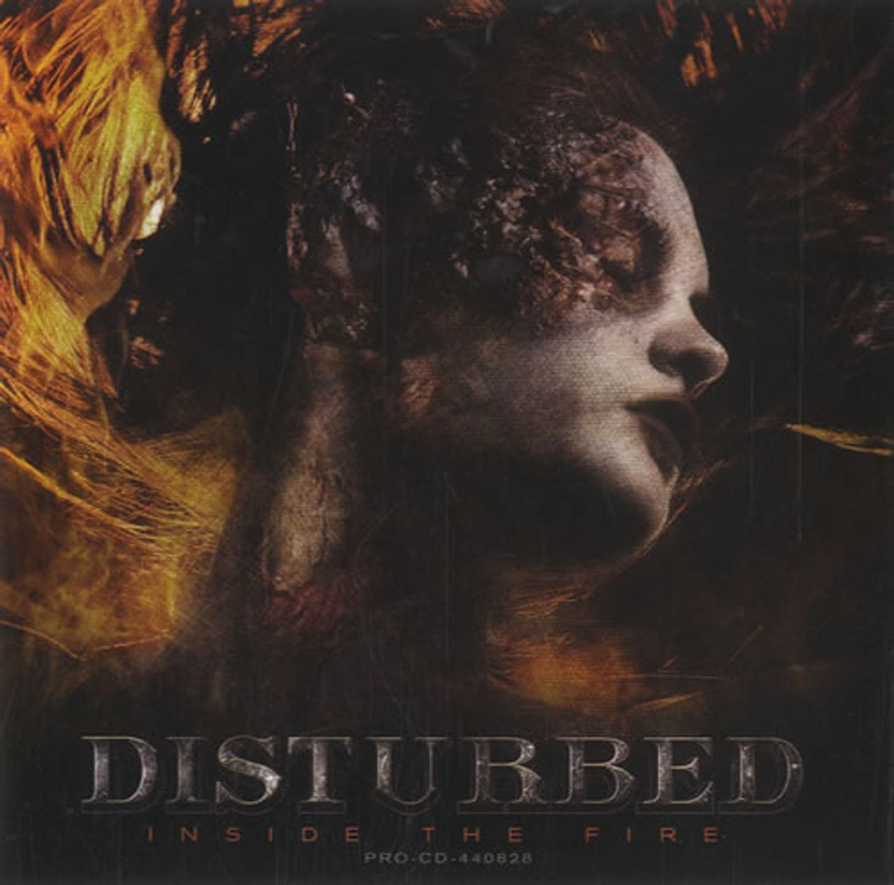 Disturbed Inside The Fire US Promo CD single (CD5 / 5") PRO-CD-440829