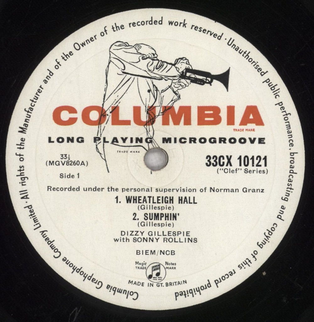 Dizzy Gillespie Duets UK vinyl LP album (LP record) DB5LPDU846993