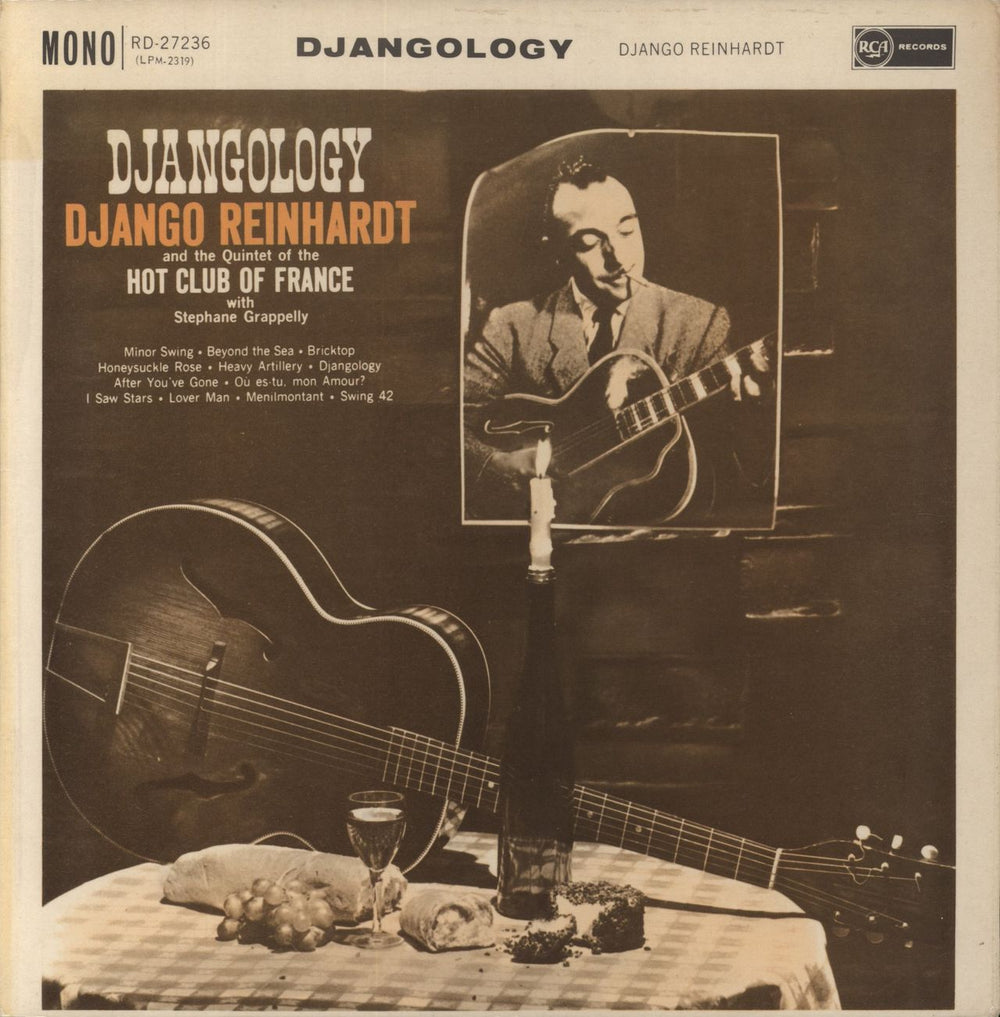 Django Reinhardt Djangology - 1st UK vinyl LP album (LP record) RD-27236