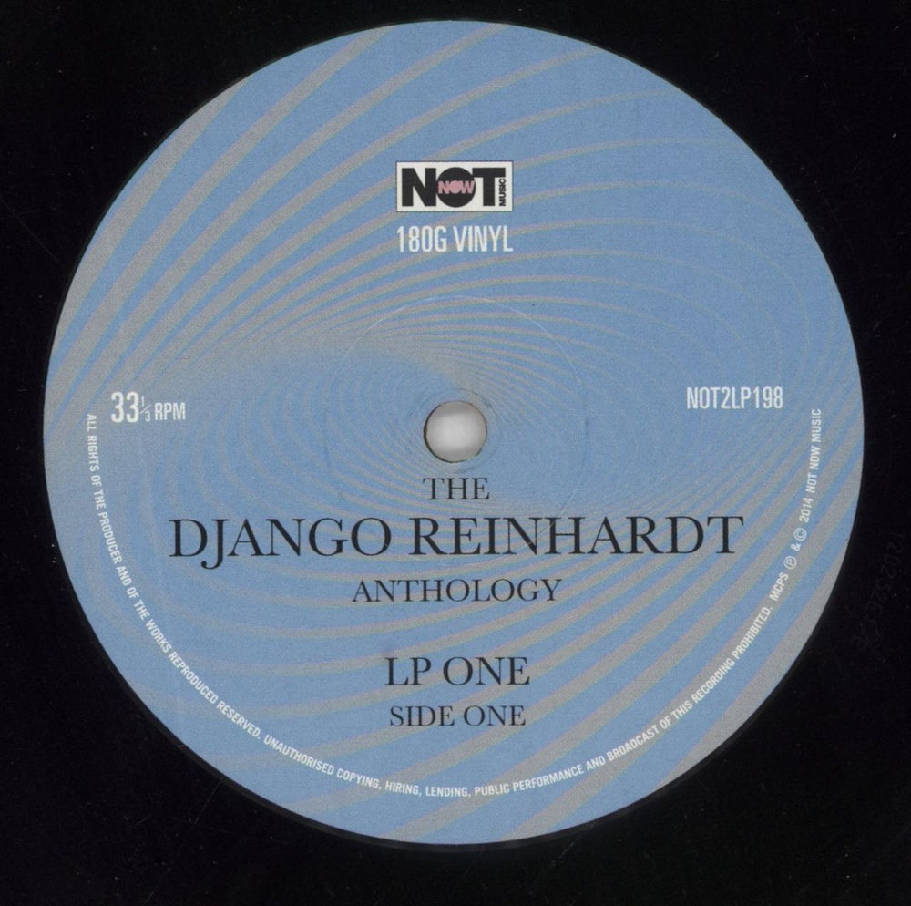 Django Reinhardt The Django Reinhardt Anthology UK 2-LP vinyl record set (Double LP Album) DR12LTH850916