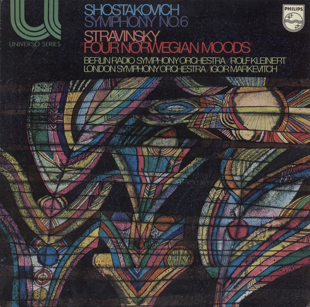 Dmitri Shostakovich Shostakovich: Sinfonie Nr. 6 / Stravinsky: Four Norwegian Moods Dutch vinyl LP album (LP record) 6580042