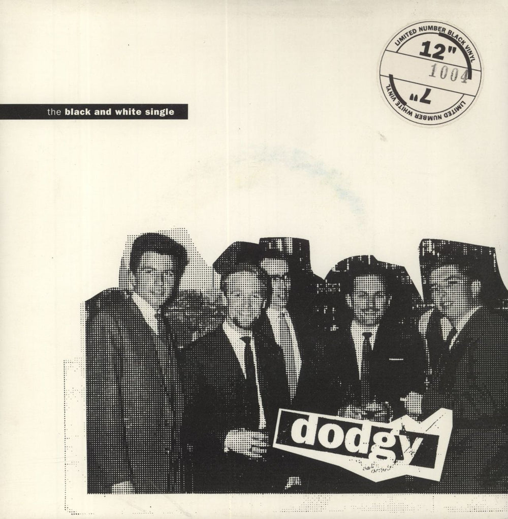 Dodgy Black And White E.P. - White Vinyl UK 7" vinyl single (7 inch record / 45) BTN003