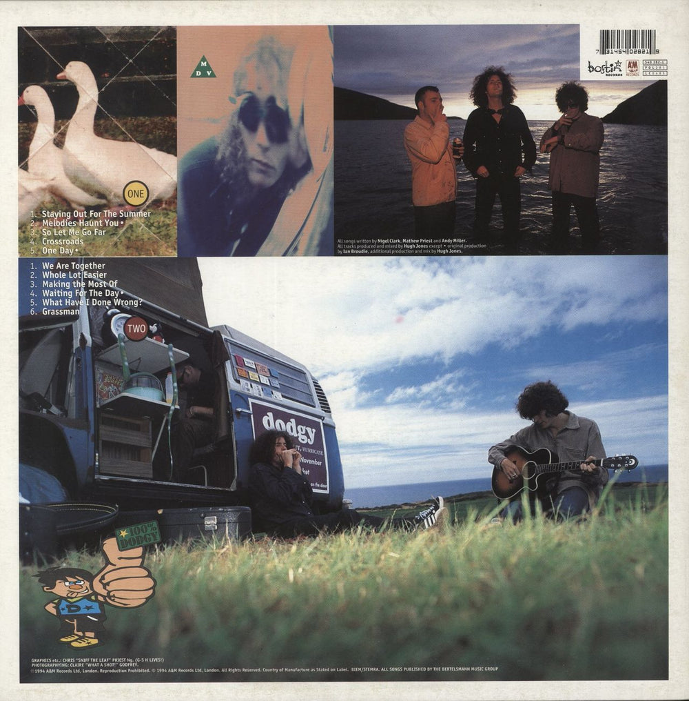 Dodgy Homegrown UK vinyl LP album (LP record) 731454028219