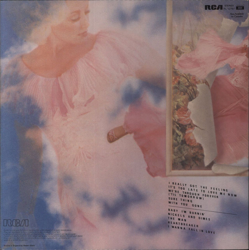 Dolly Parton Heartbreaker UK vinyl LP album (LP record)