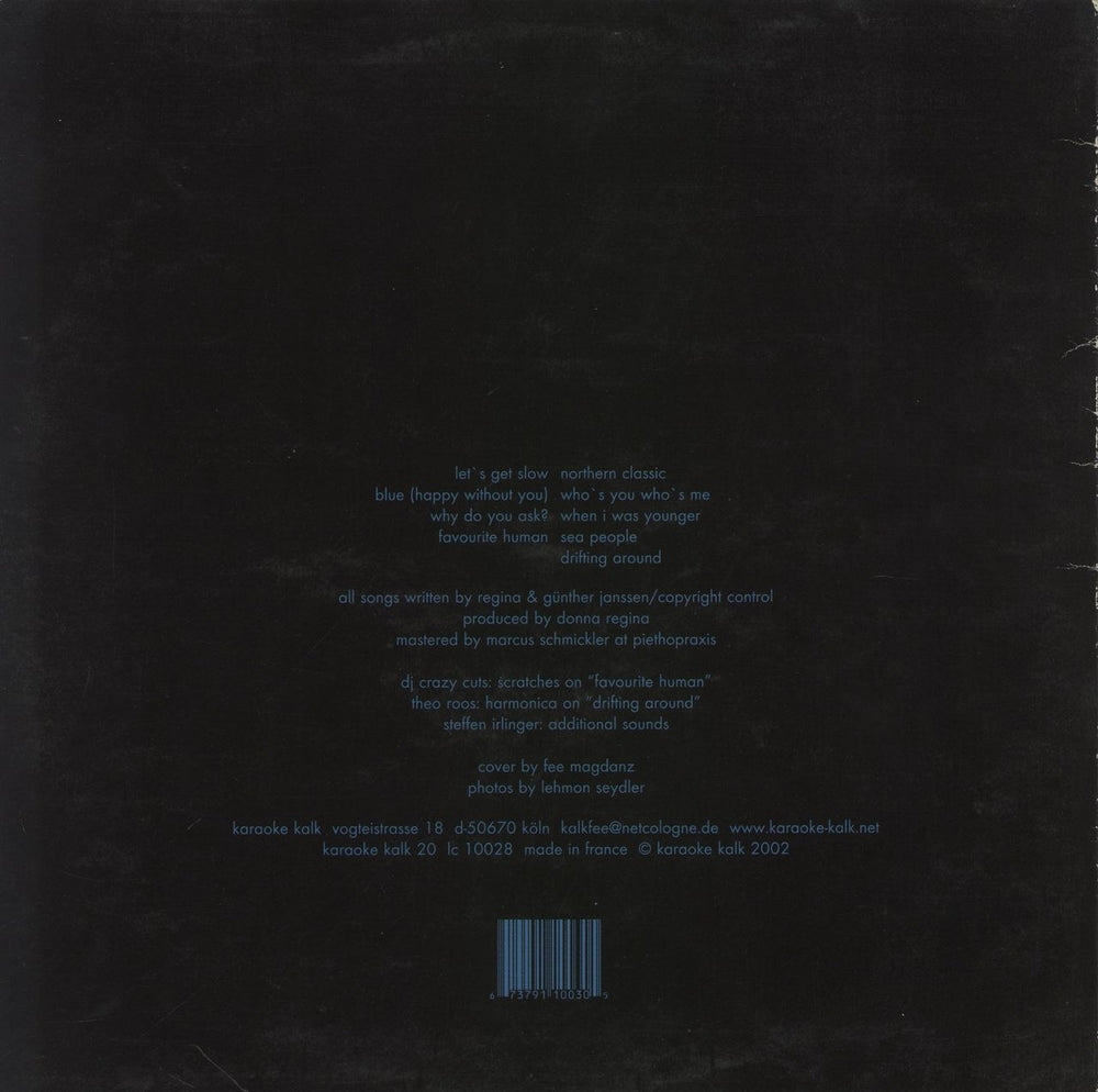 Donna Regina Northern Classic German vinyl LP album (LP record)