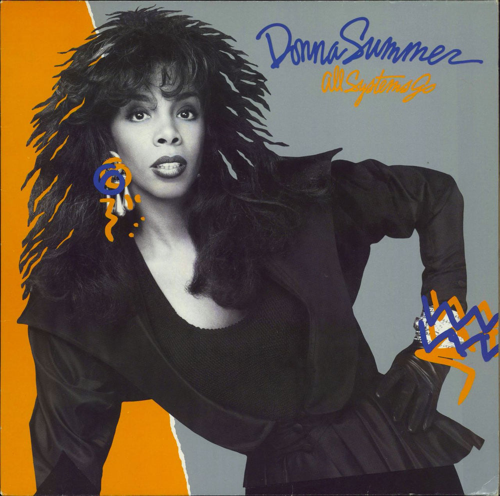 Donna Summer All Systems Go German vinyl LP album (LP record) 252953-1