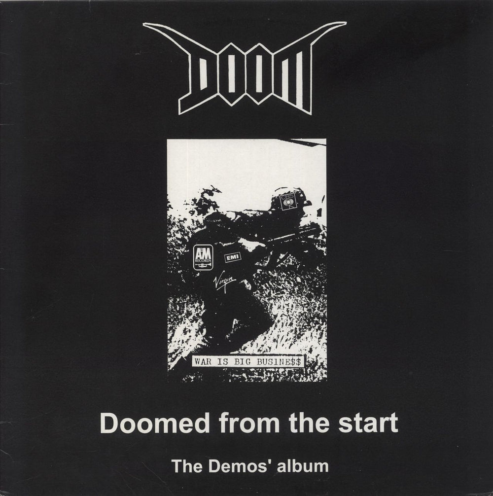 Doom Doomed From The Start [The Demos' Album] UK vinyl LP album (LP record) ANTI009