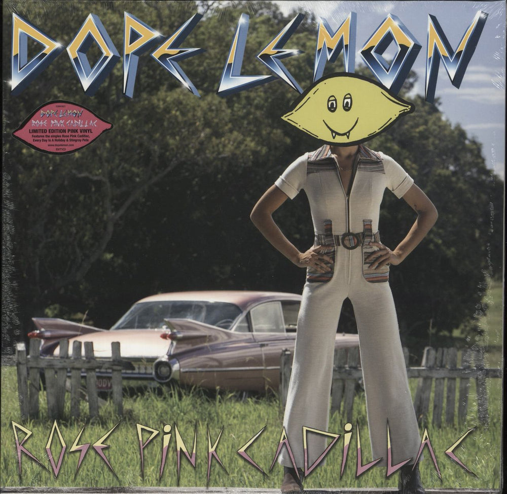Dope Lemon Rose Pink Cadillac - Pink Vinyl - Sealed UK 2-LP vinyl record set (Double LP Album) 538803821