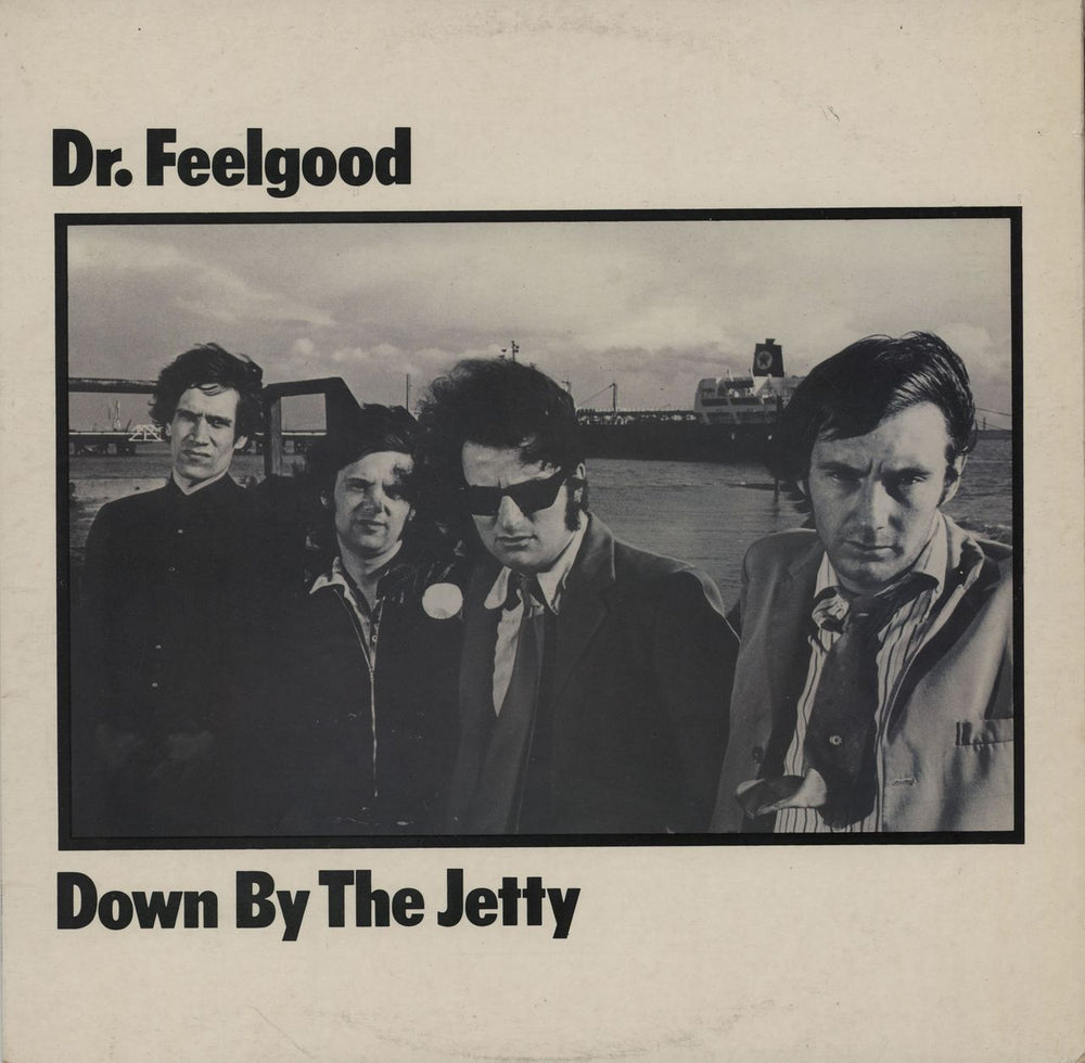 Dr Feelgood Down By The Jetty - VG UK vinyl LP album (LP record) UAS29727