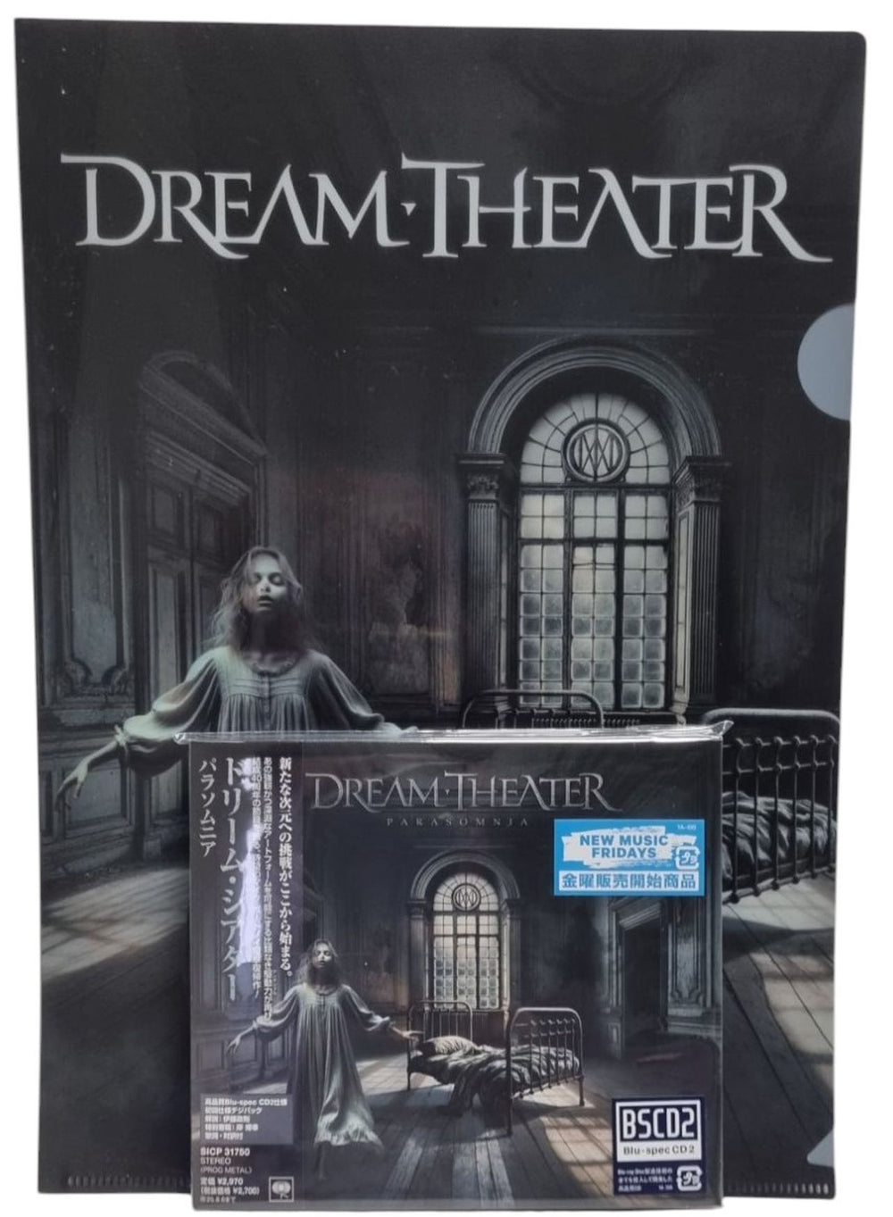 Dream Theater Parasomnia + Folder Japanese Blu-Spec CD SICP31750