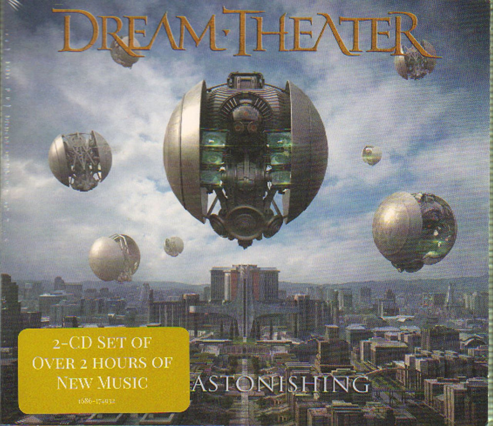 Dream Theater The Astonishing UK 2 CD album set (Double CD) RR7493-2