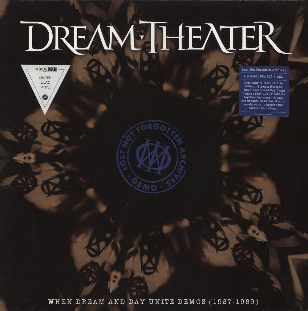 Dream Theater When Dream And Day Unite Demos [1987-1989] - 180 Gram Lilac Vinyl + 2 x CD UK 3-LP vinyl record set (Triple LP Album) IOM674