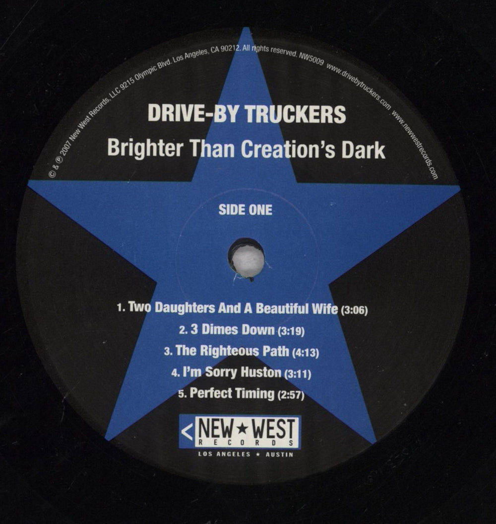 Drive-By Truckers Brighter Than Creation's Dark US 2-LP vinyl record set (Double LP Album) 0T72LBR842698