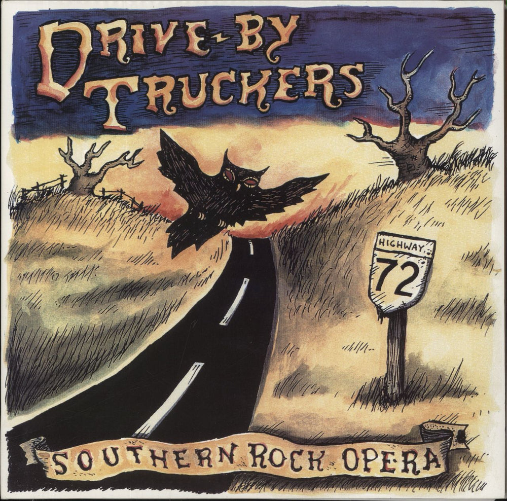 Drive-By Truckers Southern Rock Opera UK 2-LP vinyl record set (Double LP Album) 088170308-1