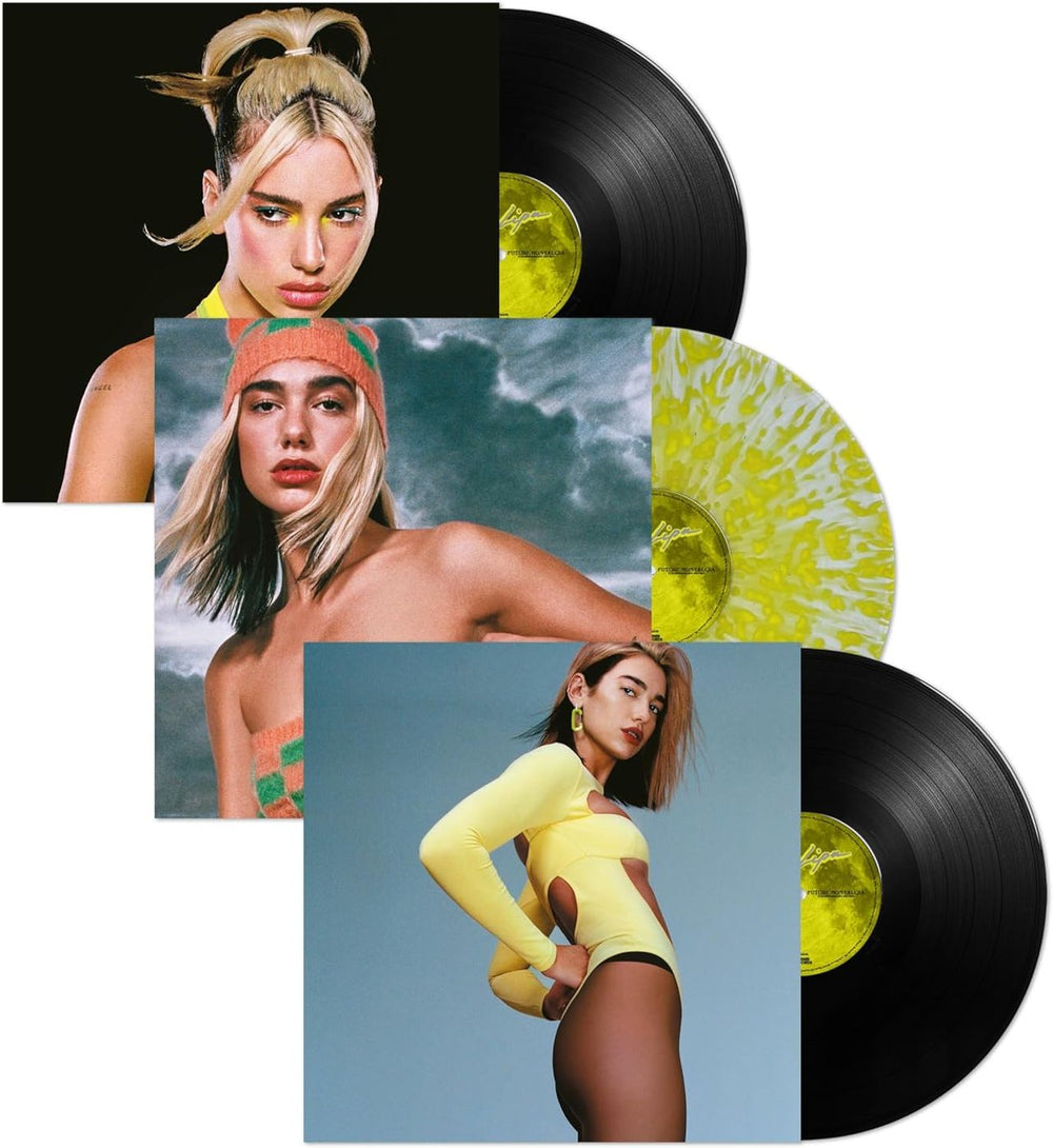 Dua Lipa Future Nostalgia - 5th Anniversary Special Edition - Splatter Vinyl - Sealed UK 3-LP vinyl record set (Triple LP Album) 1W73LFU861130