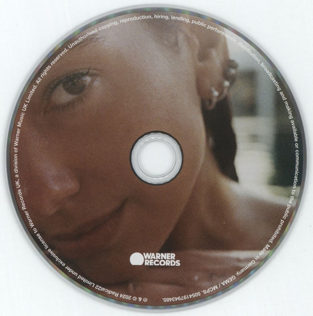 Dua Lipa Radical Optimism + Handwritten album notebook & Autographed Art Card UK CD album (CDLP) 5054197943485