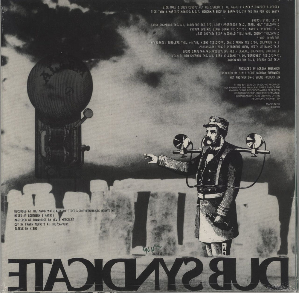 Dub Syndicate Strike The Balance UK vinyl LP album (LP record) DH7LPST861952