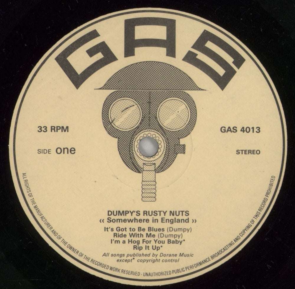 Dumpy's Rusty Nuts Somewhere In England French 2-LP vinyl record set (Double LP Album) DYR2LSO695546