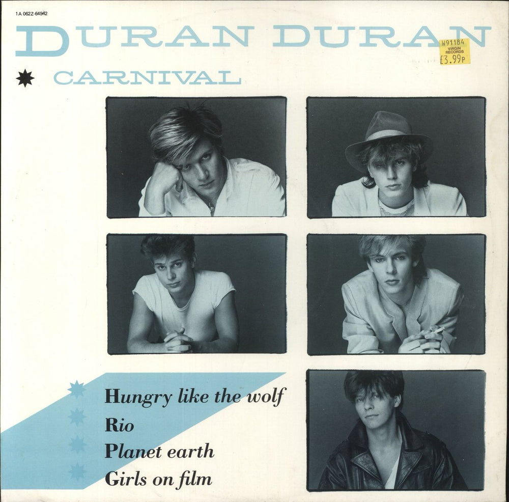 Duran Duran Carnival - EX Dutch 12" vinyl single (12 inch record / Maxi-single) 1A062Z-64942