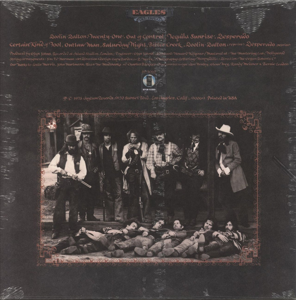 Eagles Desperado - Sealed US vinyl LP album (LP record)