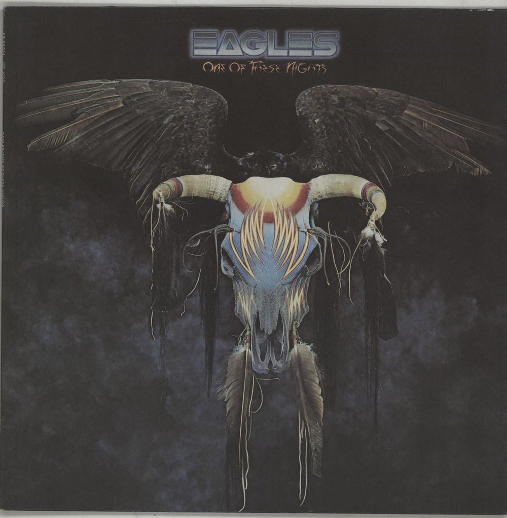 Eagles One Of These Nights - 80s German vinyl LP album (LP record) AS53014