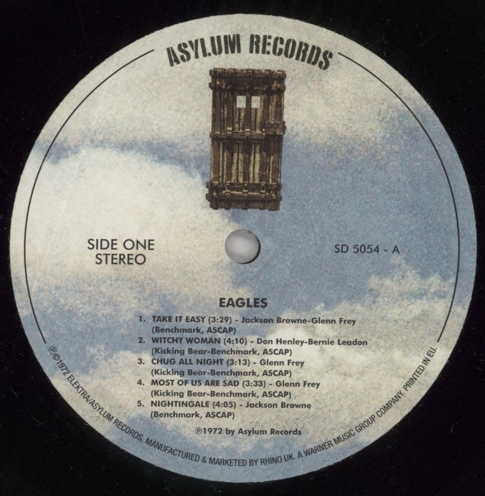 Eagles The Eagles - 180gm UK vinyl LP album (LP record) EAGLPTH358987