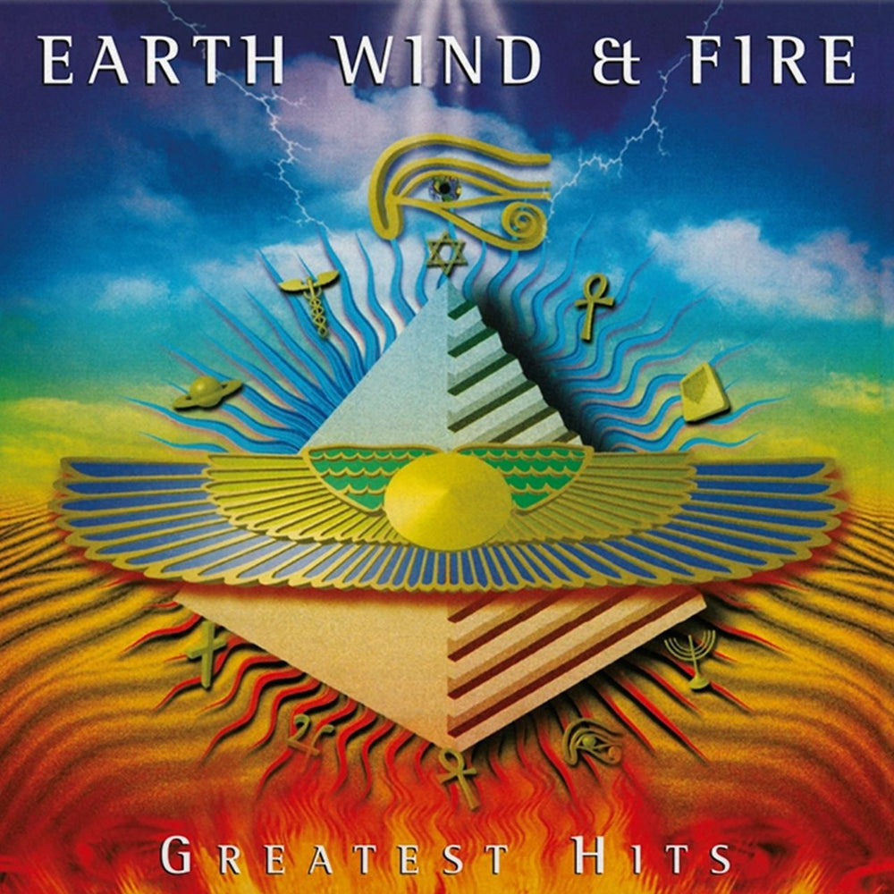 Earth Wind & Fire Greatest Hits - Black Vinyl 180 Gram UK 2-LP vinyl record set (Double LP Album) MOVLP3395
