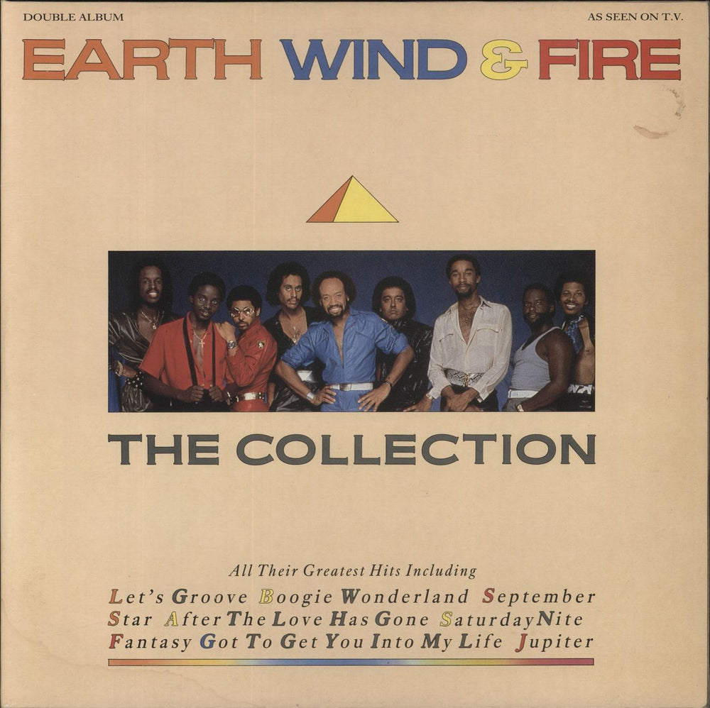 Earth Wind & Fire The Collection UK 2-LP vinyl record set (Double LP Album) NE1322