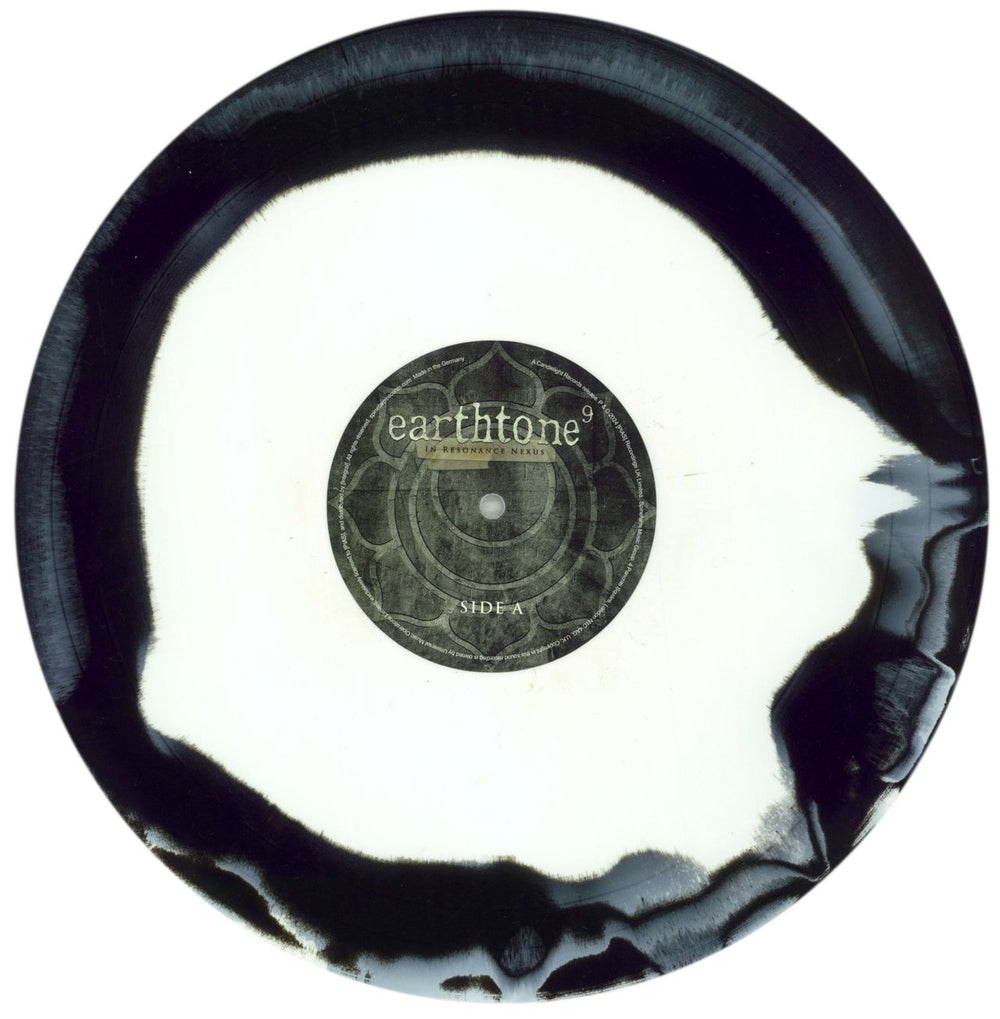 earthtone9 In Resonance Nexus - White & Black Swirl Vinyl UK vinyl LP album (LP record) 67MLPIN878778