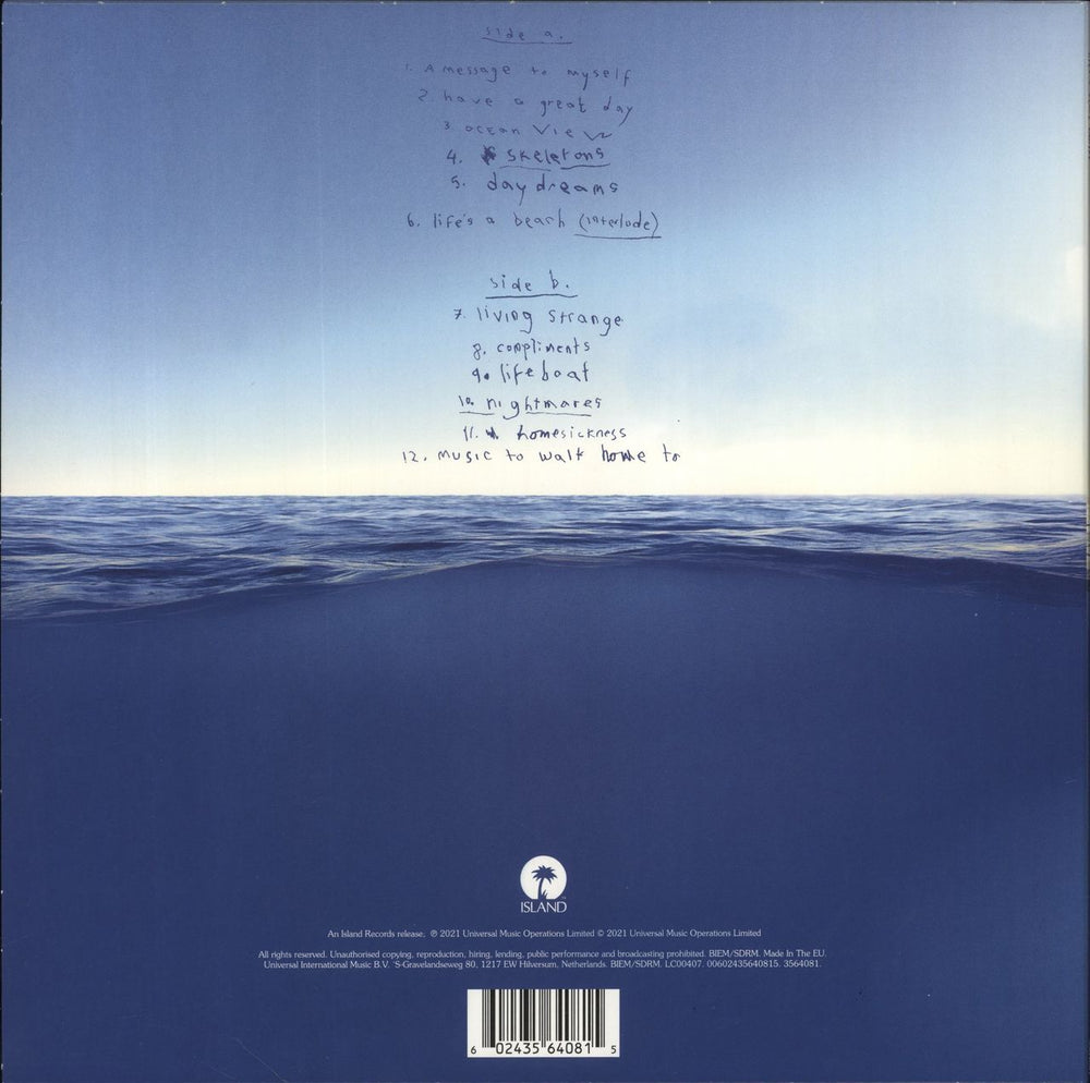 Easy Life Life's A Beach - Fully Autographed UK vinyl LP album (LP record)