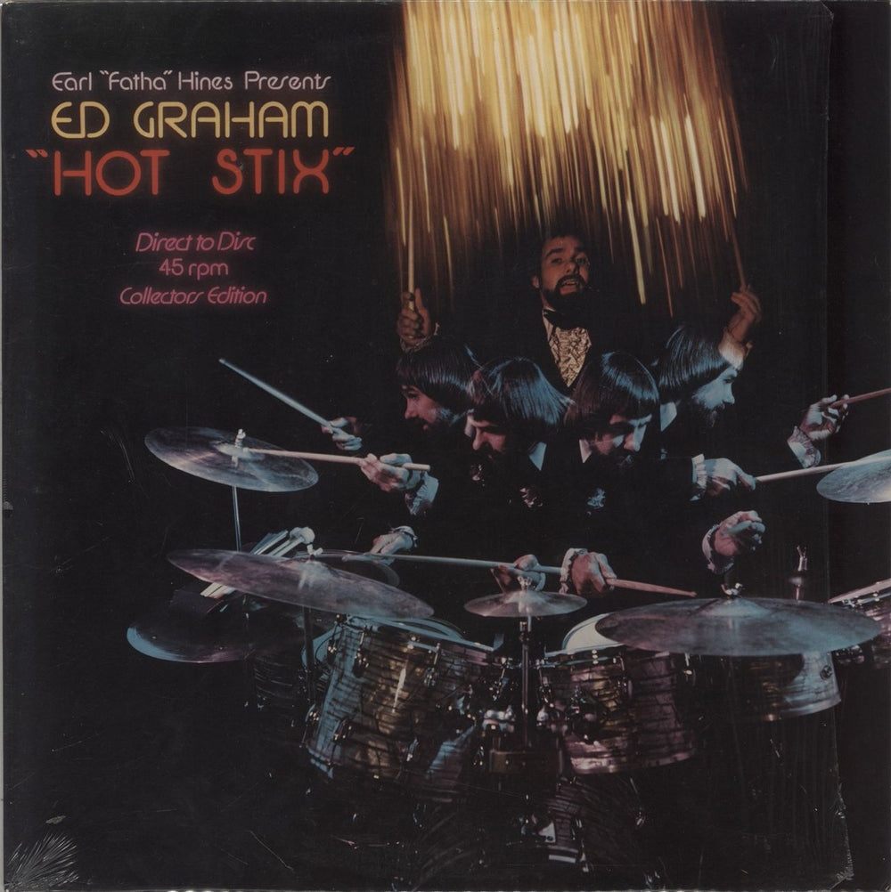 Ed Graham Hot Stix - Direct To Disc US 12" vinyl single (12 inch record / Maxi-single) RT106