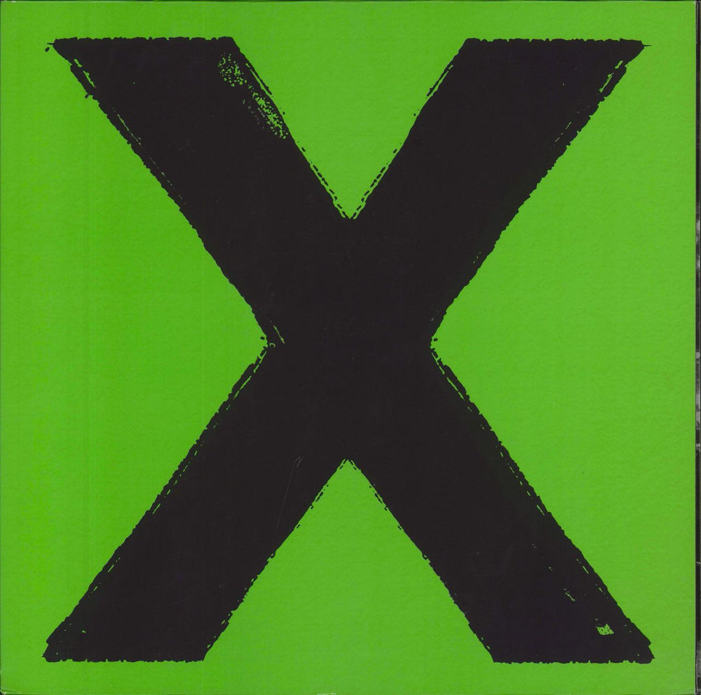 Ed Sheeran X - 180 Gram Vinyl UK 2-LP vinyl record set (Double LP Album) 825646285877