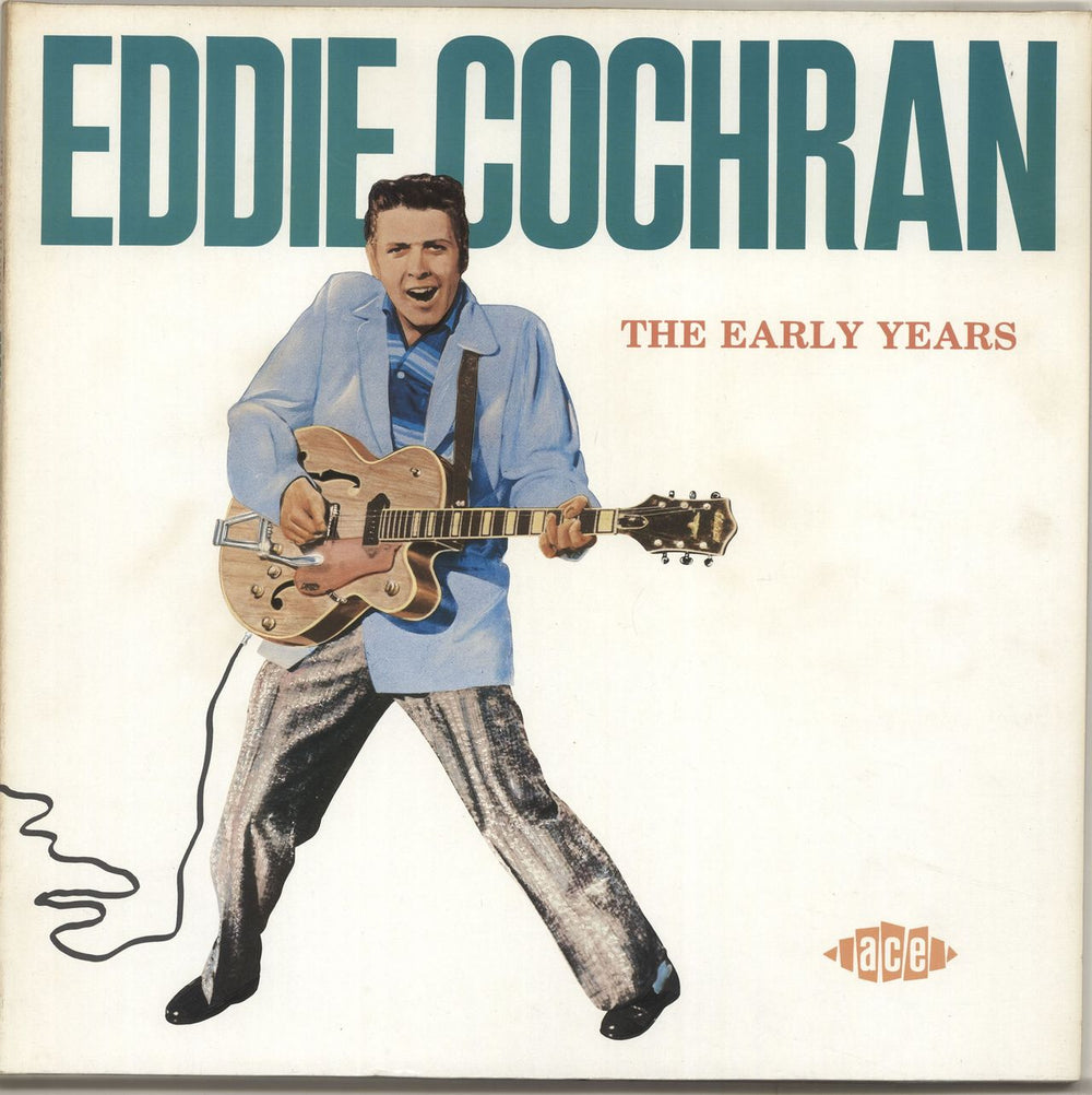 Eddie Cochran The Early Years UK vinyl LP album (LP record) CH237