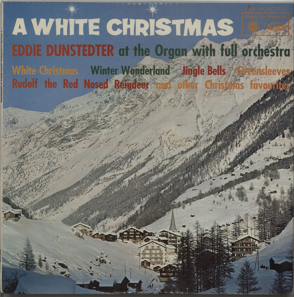 Eddie Dunstedter A White Christmas UK vinyl LP album (LP record) MFP1174