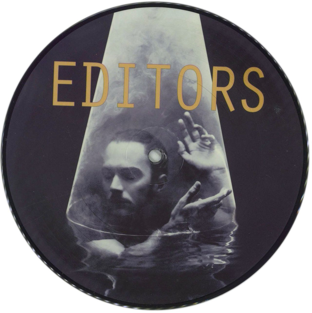 Editors Life Is A Fear German 7" vinyl picture disc (7 inch picture disc single)
