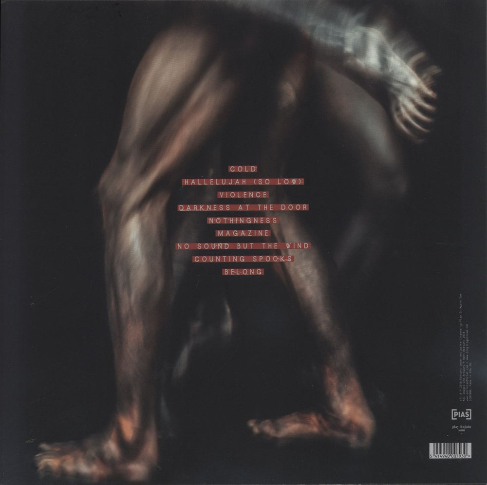 Editors Violence UK vinyl LP album (LP record) 5414940007930