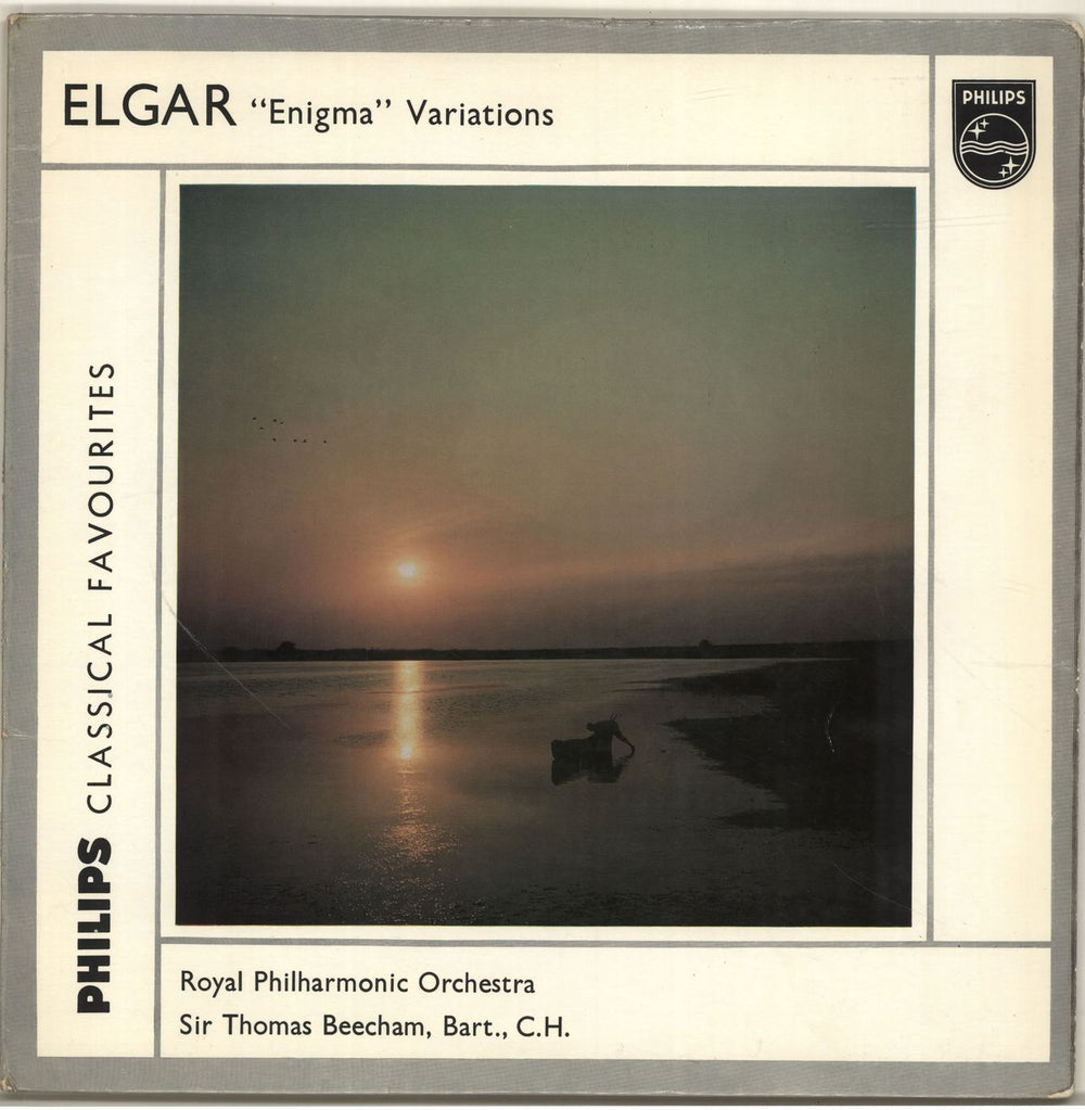 Edward Elgar "Enigma" Variations UK vinyl LP album (LP record) GBL5645