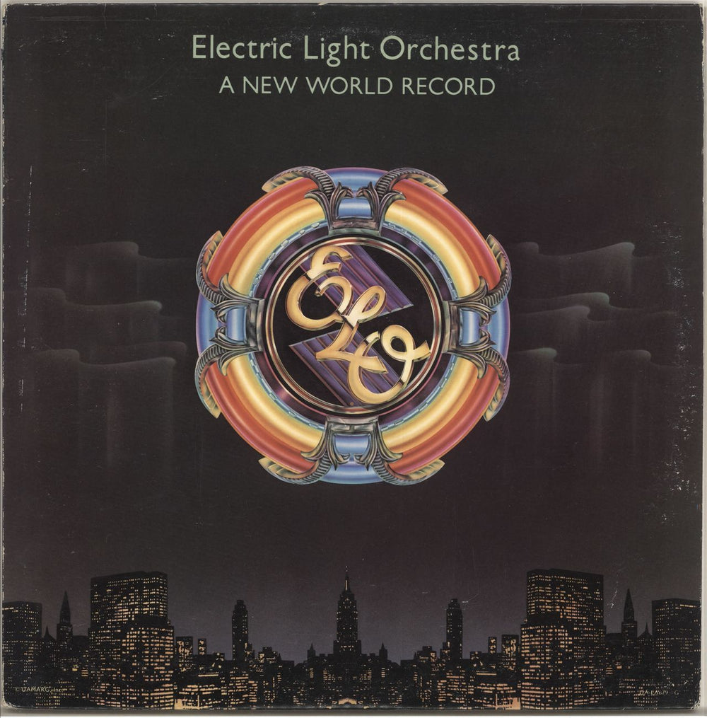 Electric Light Orchestra A New World Record Canadian vinyl LP album (LP record) UA-LA679-G