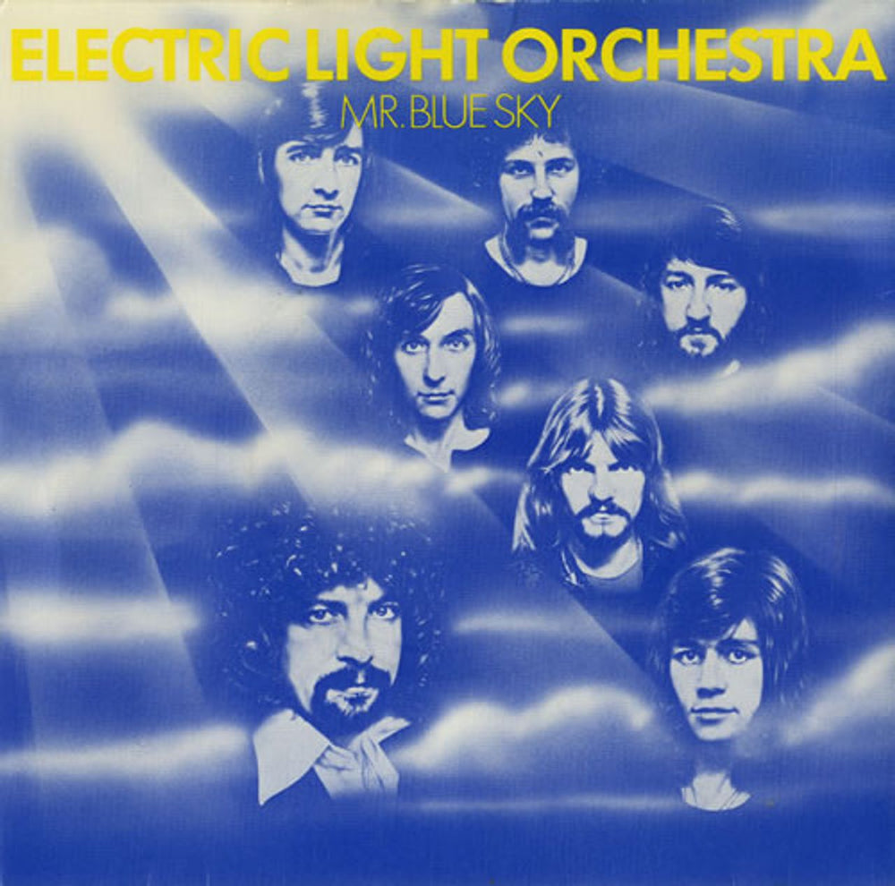 Electric Light Orchestra Mr. Blue Sky - P/S UK 7" vinyl single (7 inch record / 45) UP36342