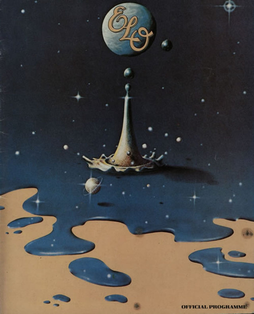 Electric Light Orchestra Tour Programme 1981 + Ticket stub UK tour programme PROGRAMME + TICKET