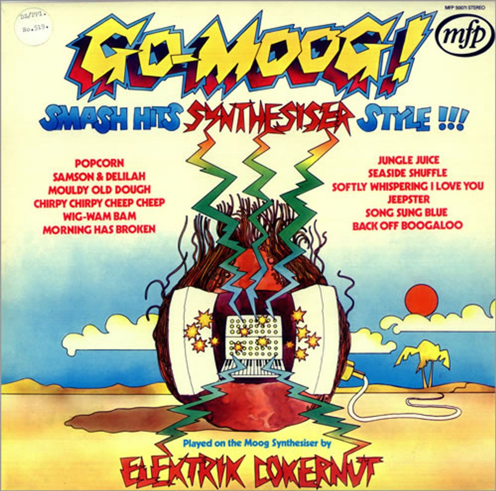 Elektrik Cokernut Go Moog! UK vinyl LP album (LP record) MFP50071