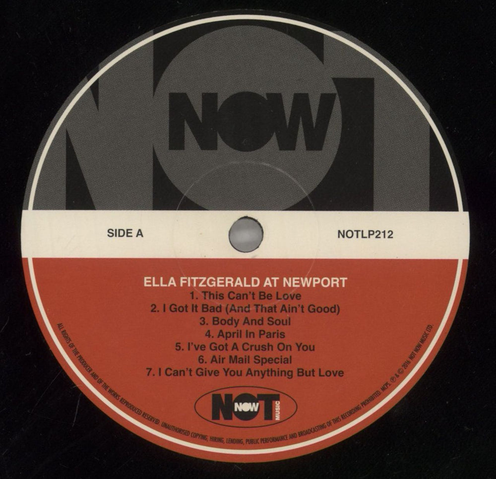 Ella Fitzgerald At Newport Japanese vinyl LP album (LP record) EFZLPAT863491
