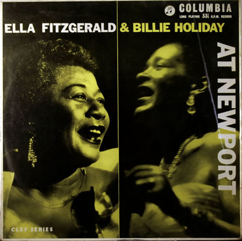 Ella Fitzgerald At Newport UK vinyl LP album (LP record) 33CX10100