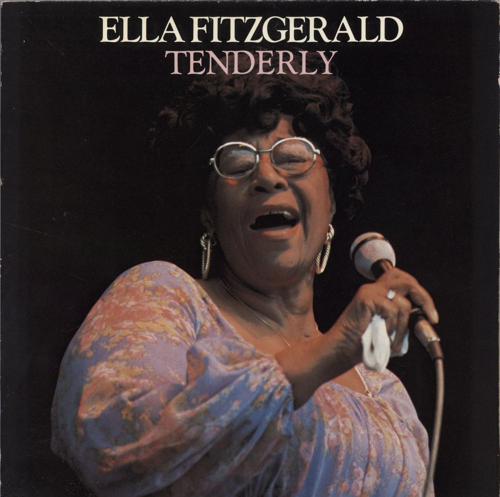 Ella Fitzgerald Tenderly UK vinyl LP album (LP record) 2102/0102